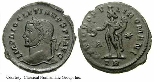 монета Древнего Рима