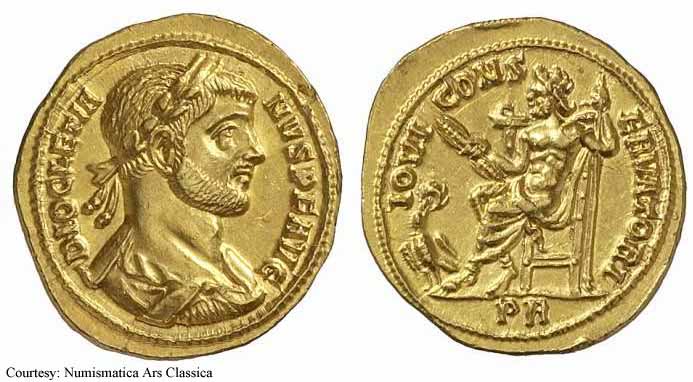 монета Древнего Рима