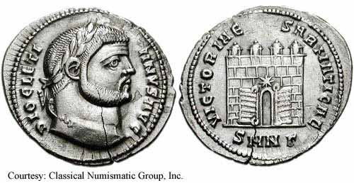 монета Древнего Рима