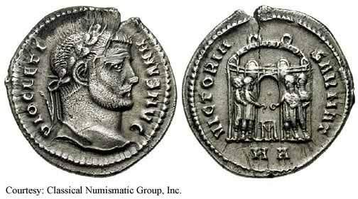 монета Древнего Рима