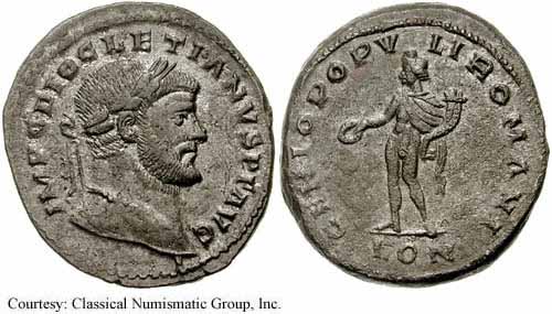 монета Древнего Рима