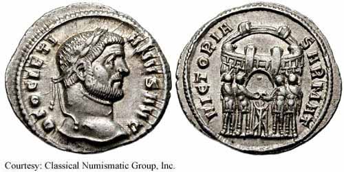 монета Древнего Рима