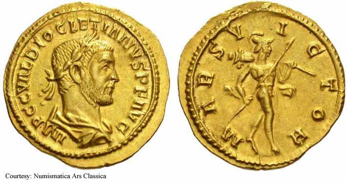 монета Древнего Рима