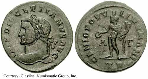 монета Древнего Рима