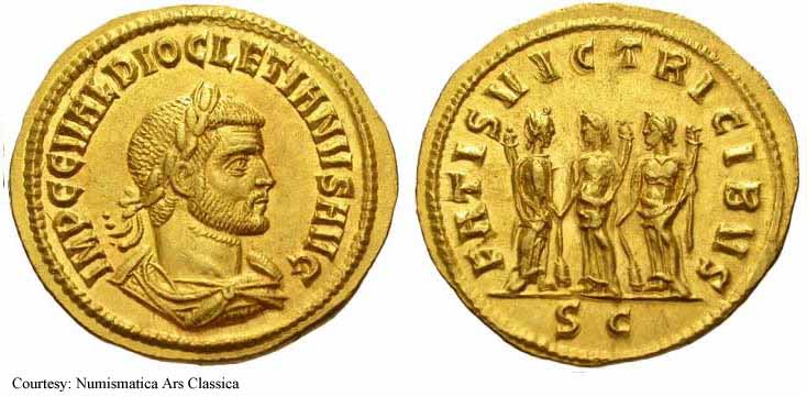 монета Древнего Рима