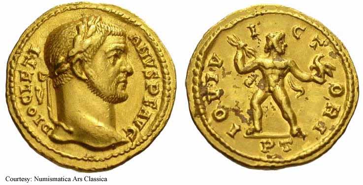 монета Древнего Рима