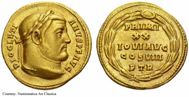 монета Древнего Рима