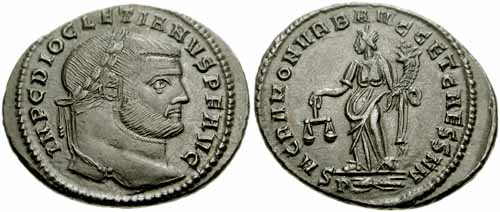 монета Древнего Рима