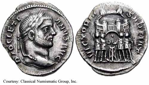 монета Древнего Рима