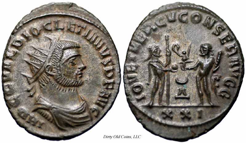 монета Древнего Рима