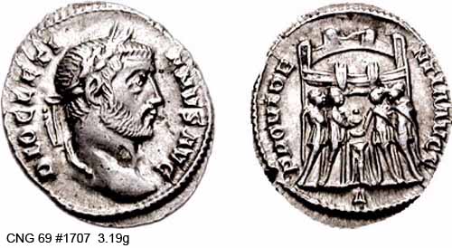 монета Древнего Рима