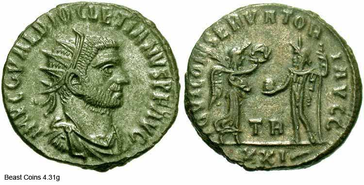 монета Древнего Рима