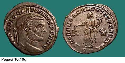 монета Древнего Рима