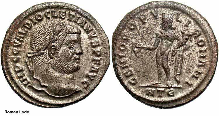 монета Древнего Рима