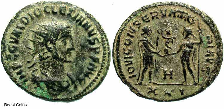 монета Древнего Рима