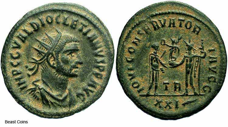 монета Древнего Рима