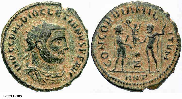 монета Древнего Рима