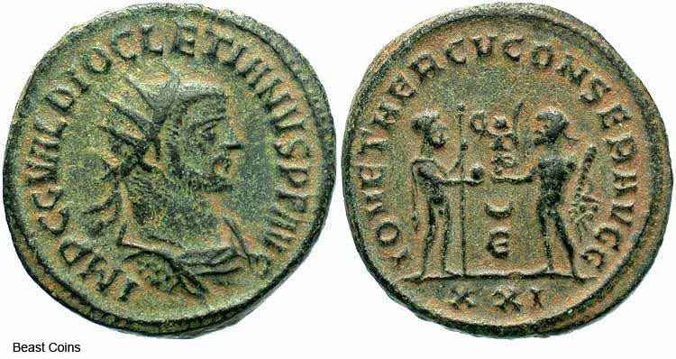 монета Древнего Рима