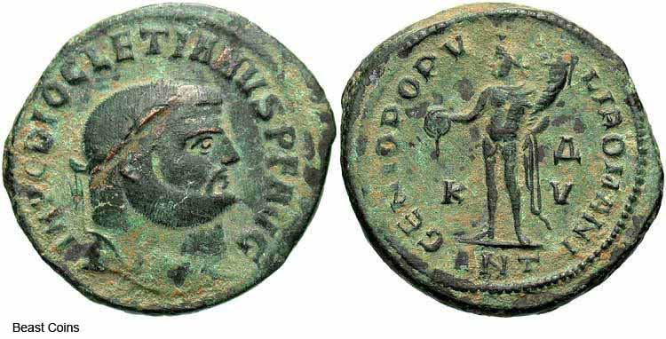 монета Древнего Рима