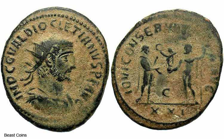 монета Древнего Рима
