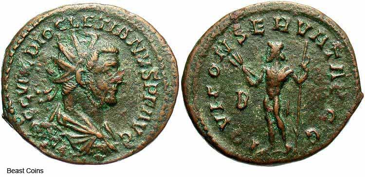 монета Древнего Рима