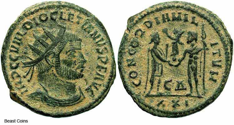 монета Древнего Рима