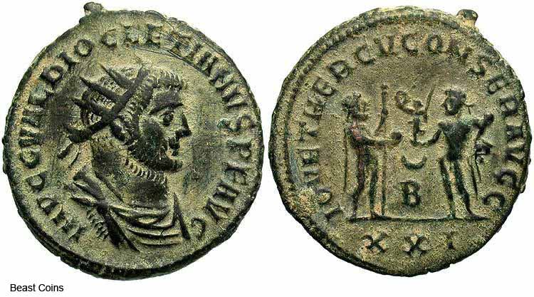 монета Древнего Рима