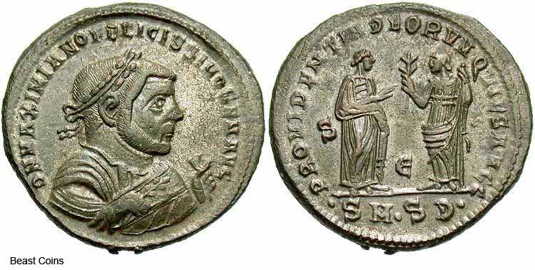 монета Древнего Рима