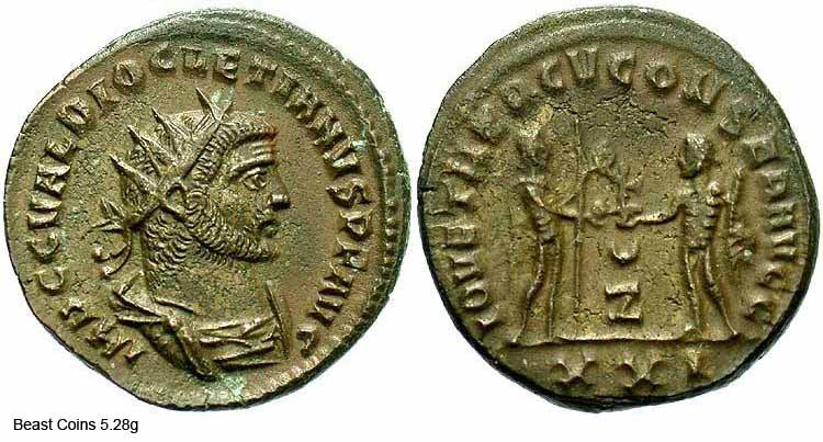 монета Древнего Рима