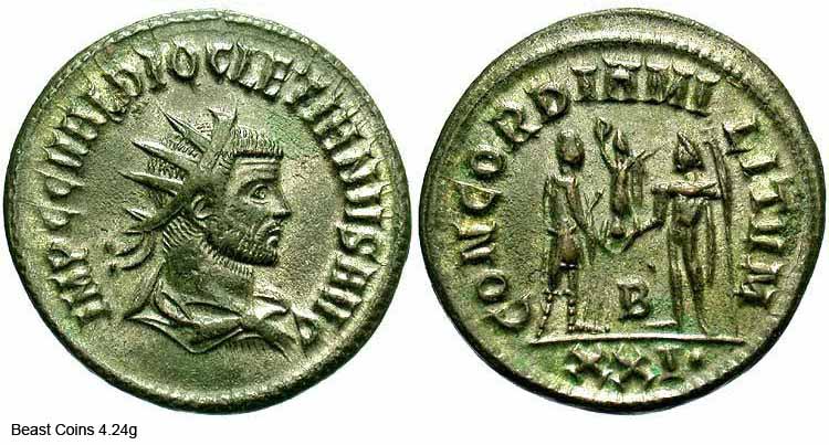 монета Древнего Рима