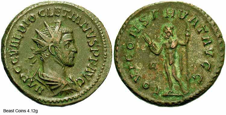 монета Древнего Рима