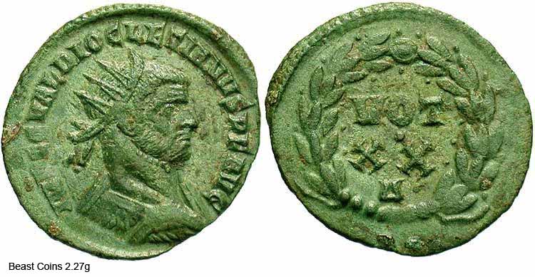 монета Древнего Рима