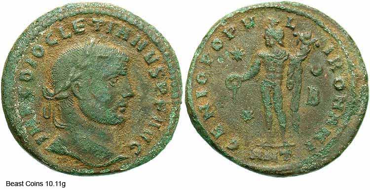 монета Древнего Рима