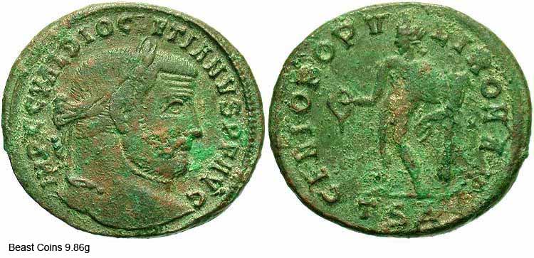 монета Древнего Рима