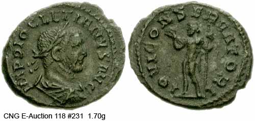 монета Древнего Рима