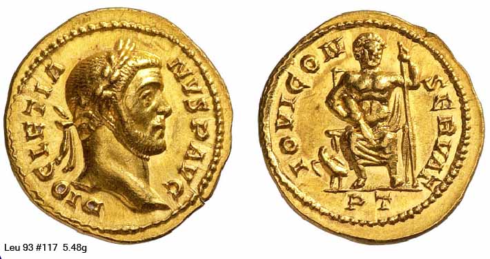 монета Древнего Рима