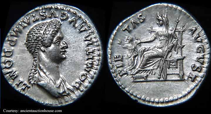 монета Древнего Рима