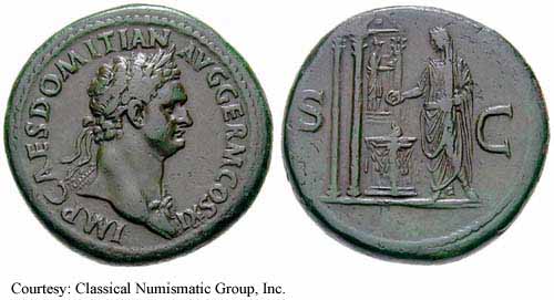 монета Древнего Рима