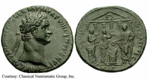 монета Древнего Рима