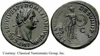 монета Древнего Рима