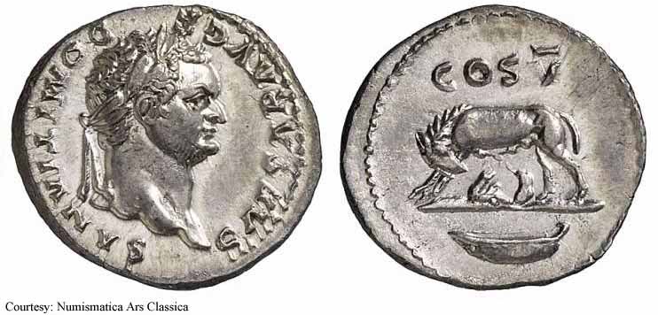 монета Древнего Рима