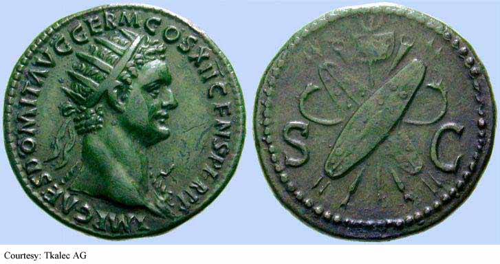 монета Древнего Рима