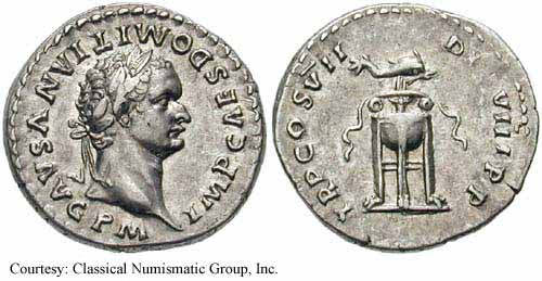 монета Древнего Рима