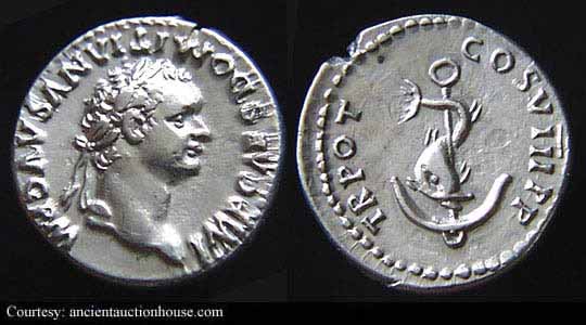 монета Древнего Рима