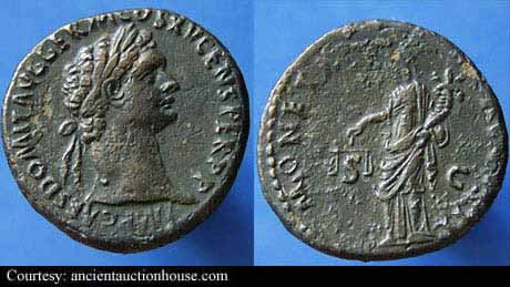 монета Древнего Рима