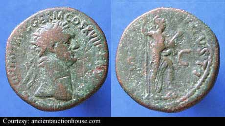 монета Древнего Рима