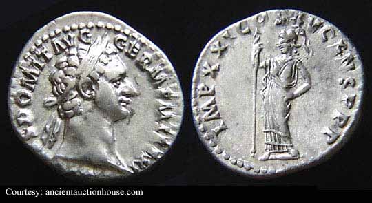 монета Древнего Рима