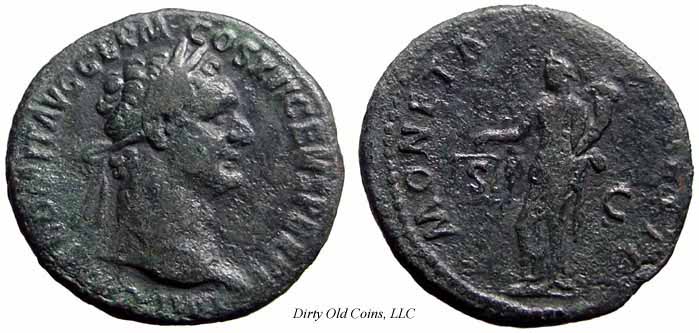 монета Древнего Рима