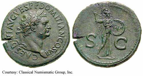 монета Древнего Рима