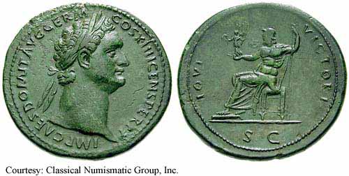 монета Древнего Рима